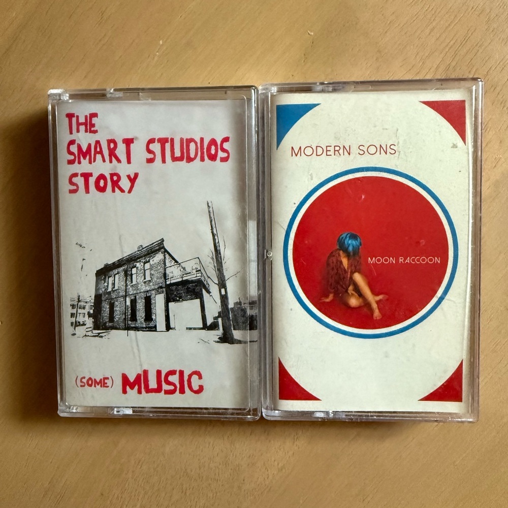 The Smart Studios Story and Modern Sons Cassette Tapes